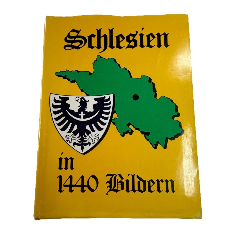 Schlesien In 1440 Bildern 1983 German History Book Silesia Hardcover
